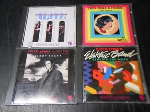 Lot (4) Chick Corea Jazz CDs Lionel Hampton Electric Band Light Years Mask EXC - Picture 1 of 7
