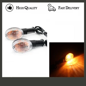 A Pair Motorcycle Turn Signal Indicator Lights Fit For YAMAHA XT660X 2004-2014 - Picture 1 of 9