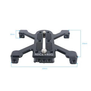 Niceyrig Arca - Type Quadruped Baseplate Support For DSLR Camera (Regular) - Picture 1 of 9