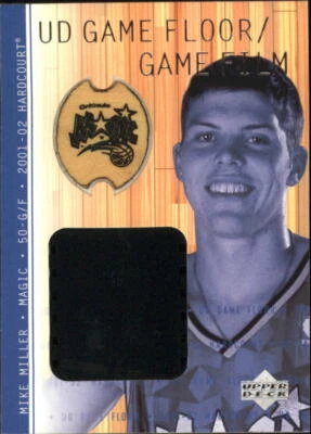 z2264 - 2001-02 Upper Deck Hardcourt UD Game Film/Floor #MMF Mike Miller - NM-MT - Image 1 of 2