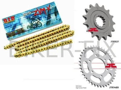 Yamaha Tenere 700 ABS (XTZ690/XTZ7MB) 2020-22 Gold X-Ring Chain and Sprocket Kit - Image 1 of 3