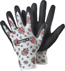 ~~ Tegera 90065 Damen Gartenhandschuhe Nitril wasserabweisende Palme ~~ - Bild 1 von 2