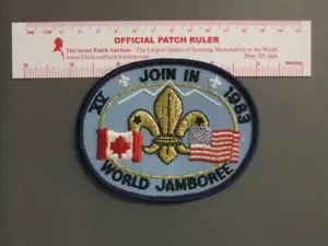 Boy Scout World Jamboree 1983 Join In Patch 1848BB - Picture 1 of 1