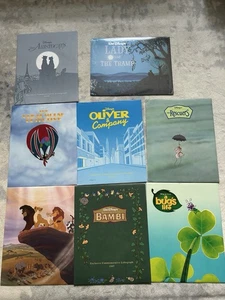 Juego de 11 Litografías Clásicas Exclusivas de Disney Dama Vagabundo Rescatadores Bambi - Imagen 1 de 12