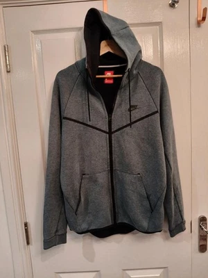 Nike Blue Tech Fleece Zip Jacket - Size Medium - Bild 1 von 2