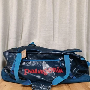 Patagonia Black Hole Duffel Bag 90L Backpack BIG SUR BLUE 49346 New #3 - Picture 1 of 5