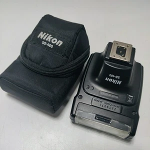 Nikon Speedlight SB-400 Shoe Mount Flash With Pouch/ working - Picture 1 of 6