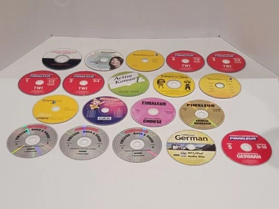 19 Loose Language PC CD-ROM & Audio CDs - Chinese, Japanese, German, TWI, Portug - Image 1 of 4