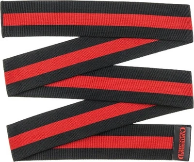 Contraband Knee Wraps, Black with 1 Red Strip, New - Image 1 of 3