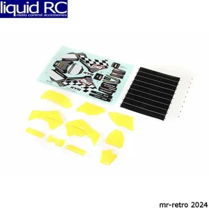 Losi 260003 Yellow Plastics w/Wraps: PM-MX/SM - Picture 1 of 1