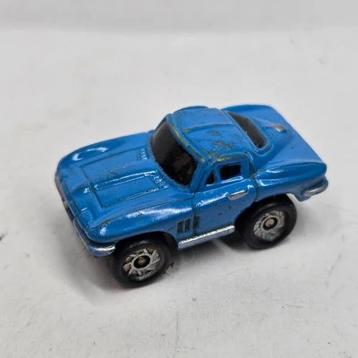 Micro Máquinas Galoob Azul Corvette Stingray Clásico Diecast Mini Años 80 De Colección Foto 1 de 4