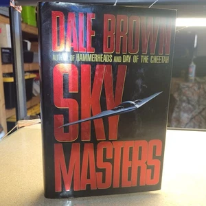 Dale Brown:Sky Masters 1991 1st/1st HCDJ Patrick McLanahan VG - Picture 1 of 3