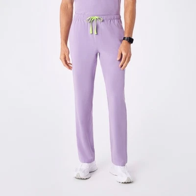 Pantalones Médicos Básicos Figs para Mujer M/T Púrpura Verde Lima Amarillo Cordón Foto 1 de 4