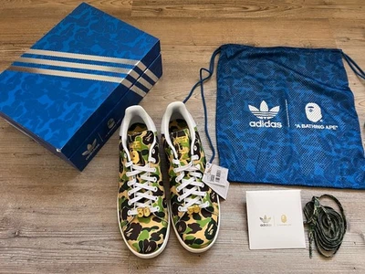 adidas Stan Smith Bape ABC Camo Limited Edition Größe 45 1/3 - Bild 1 von 4