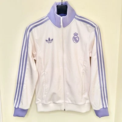 Chaqueta Adidas Real Madrid CF OG Beckenbauer Magic Lilac Hombre Talla Mediana Foto 1 de 4