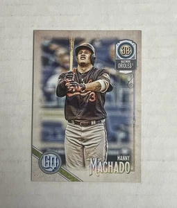 2018 Topps Gypsy Queen Missing Black Plate Manny Machado Baltimore Orioles #98 - Picture 1 of 2