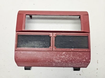Chevy GMC C/K 1500 2500 1988-1994 radio central tablero bisel rojo OEM 3628 Foto 1 de 4