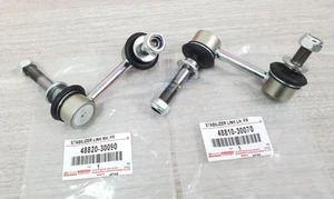 TOYOTA Link Assy, Front Stabilizer LH & RH 48810-30070 48820-30090 Genuine OEM - Picture 1 of 1