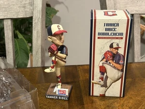 Tanner Bibee offizieller MLB Baseball Cleveland Guardians Wackelkopf NEU in Box - Bild 1 von 4