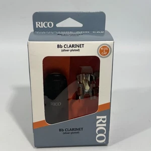 Rico H-Ligature & Cap Bb Clarinet (Silver Plated) - Picture 1 of 5