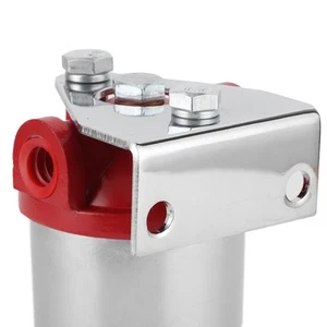 Car Canister Style Fuel Filter 3/8in NPT Outlet Fitting Fits For Rat - Picture 1 of 20