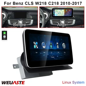 10.25'' Car Multimedia Screen Carplay Linux For Benz CLS W218 2010-17 NTG4/4.5/5 - Picture 1 of 12