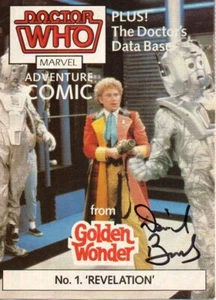 Cómic Doctor Who - Golden Wonder #1 firmado por David Banks - Imagen 1 de 1