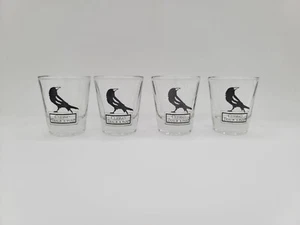 Juego de 4 vasos de chupito de tequila tradicional Jose Cuervo Black Bird - Imagen 1 de 6
