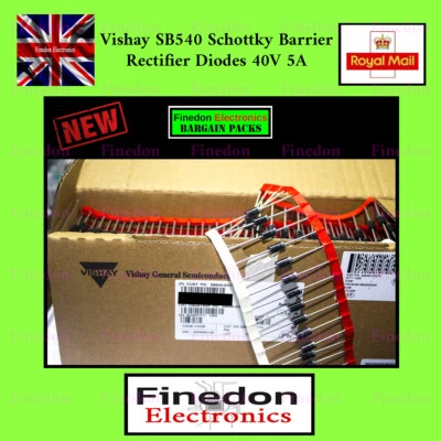 10 x Vishay SB540 Schottky Barrier Rectifier Diodes 40V 5A