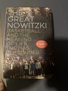 NBA Dallas Mavericks Dirk Nowitzki Signed Autographed Book The Great Nowitzki - Picture 1 of 2