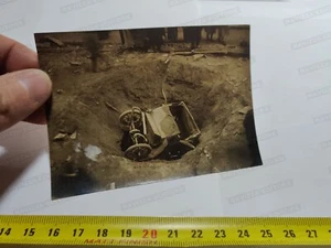 Foto Militare Automobile bombardamento Parigi ww1 BPH - Foto 1 di 2