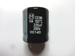 Panasonic ECOS2DA221BA Aluminium Electrolytic Capacitor - Picture 1 of 12