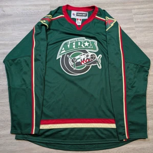 Vintage Reebok CCM AHL Houston Aeros Embroidered Hockey Jersey Men’s XL - Picture 1 of 10