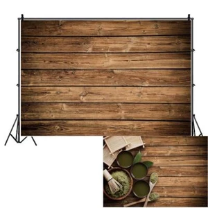 Wood Backdrop Wooden Backdrops Photography Background Wood Backdrop for 7x5ft - Picture 1 of 8