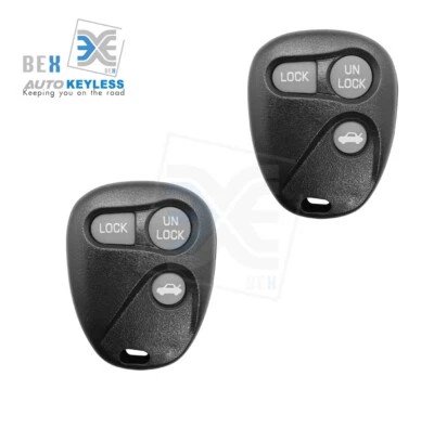 2 Remote Car Key Fob for ABO1502T GMC 1997-1999 SUBURBAN C1500 C2500/K1500 K2500 - Image 1 of 3