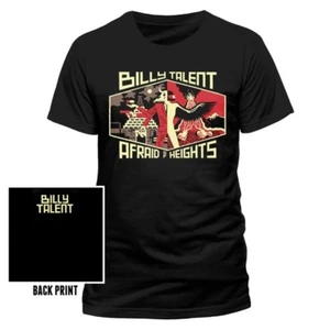BILLY TALENT - AFRAID OF HEIGHTS (BLACK/SCHWARZ, SIZE/GRÖßE XL) T-SHIRT NEU - Picture 1 of 1