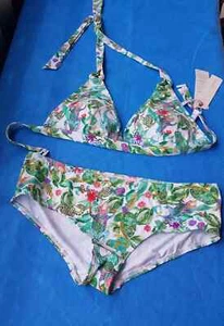Esprit Neckholder Bikini hose Gr. 40 cup c obertal 80 NEU - Bild 1 von 6