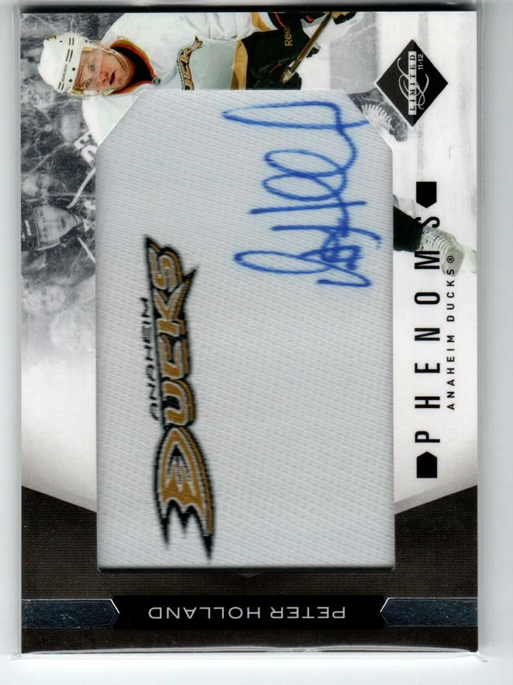 2011-12 Limited #263 Peter Holland AU/299 RC 299 (ref 187461) - Image 1 of 1