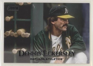 2019 Topps Stadium Club Black Foil Dennis Eckersley #174 HOF