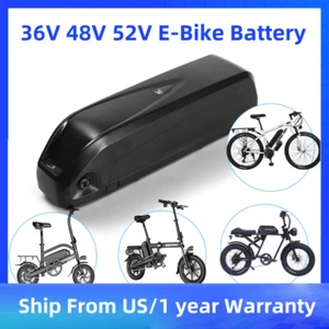 52V 48V 36V 10Ah 15Ah 20Ah Electric Bicycle Ebike Lithium Battery Rechargeable - Picture 1 of 10
