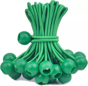 Perkhomy 30 PCS Cavo Elastico a Sfera 6 Pollici Resistente Bungie Cord Palline per Telone Ti - Foto 1 di 11