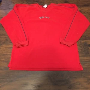 Boston Red Sox MLB Baseball Mighty Mac Sports Youth Fleece Sweatshirt Lg 16-18 - Picture 1 of 4