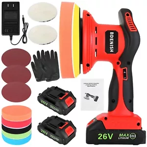 Cordless Car Buffer Polisher for Milwaukee M18 Battery, Polisher Machine Kit 26V - Picture 1 of 12