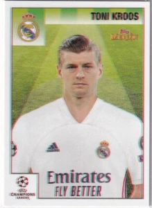 Topps Merlin Heritage 95 2021 Karte Fußball No. 130 Toni Kroos 3D - Picture 1 of 2