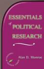 Essentials Of Political Research By Alan Monroe (2000, Trade Paperback, Revised