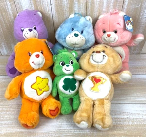 Lote Mixto de 6 Osos de Cuidado Peluche Animales 1983-2003 Cheer Champ Grumpy - Imagen 1 de 24