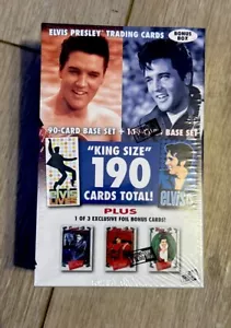 🔥 Press Pass 2008 Elvis Presley 🔥 Caja de bonificación tamaño king sellada de fábrica 190 tarjetas - Imagen 1 de 2
