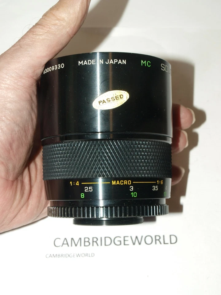 500mm F8.0 NUEVO TELEOBJETIVO MACRO ESPEJO PRIME para CANON EOS HECHO EN JAPÓN Foto 1 de 1