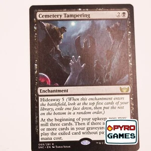 Cemetery Tampering - Streets of New Capenna - Rare R 069/281 - (Very Good Con... - Picture 1 of 1