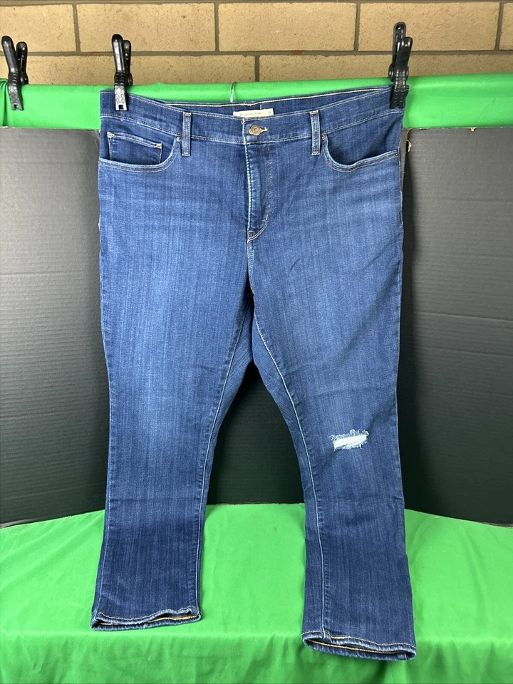 Levi's женщин 311 формирования узкие джинсы размер 34 x 30 Chelsea весь день без ярлыков - Изображение 1 из 1